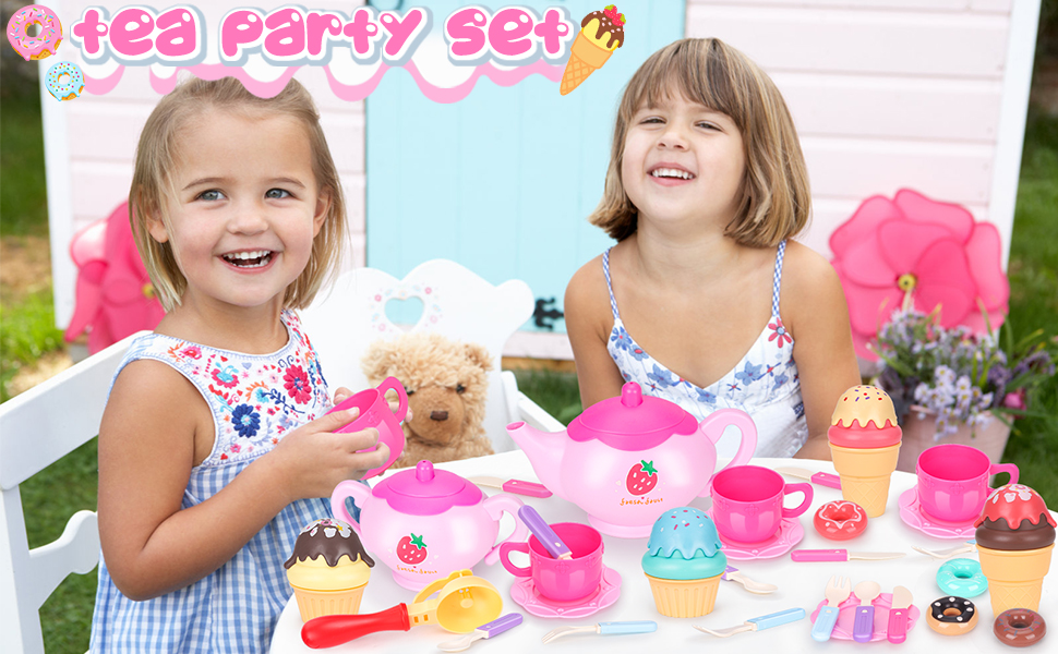 Pretend Play Tea Party Set