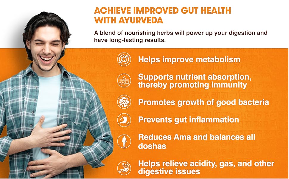 gut supplements probiotics capsules pills tablets ayurvedic natural herbal organic ayurveda good 