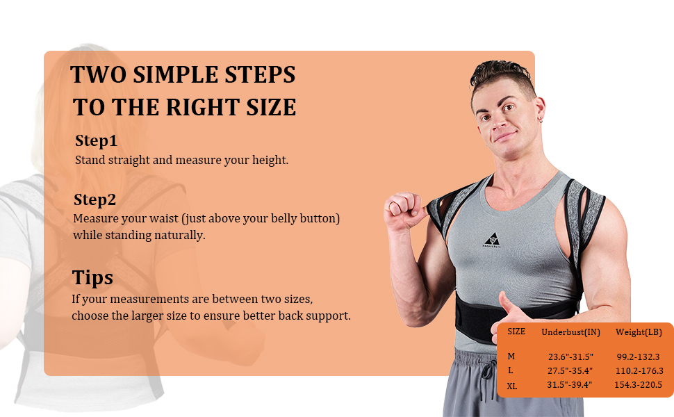 How to choose the right size