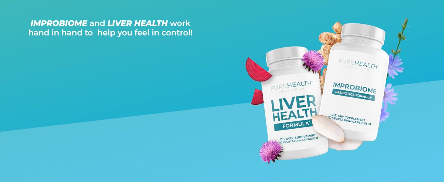 PUREHEALTH RESEARCH Improbiome Prebiotic Fiber Supplement