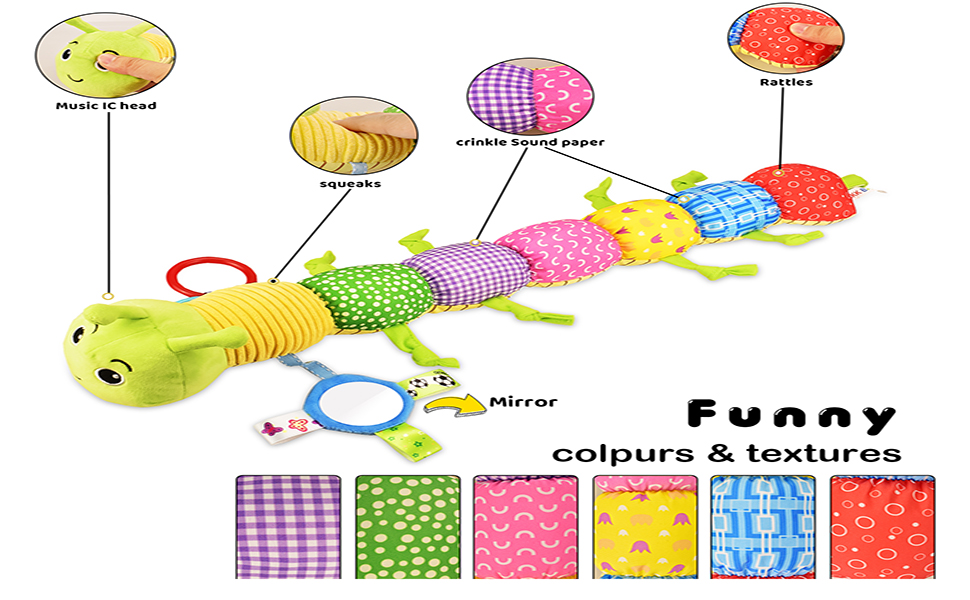 plush musica toy for kids 1 2 3 4 5 6