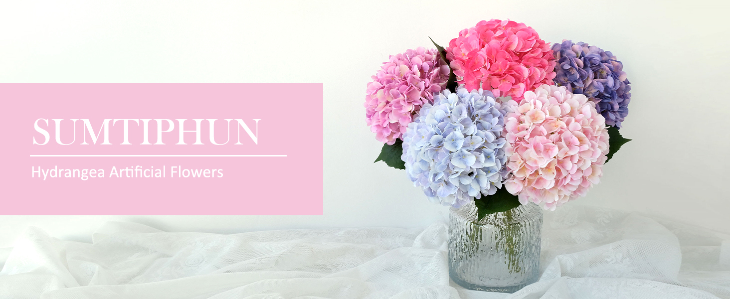 Hydrangeas Artificial Flowers