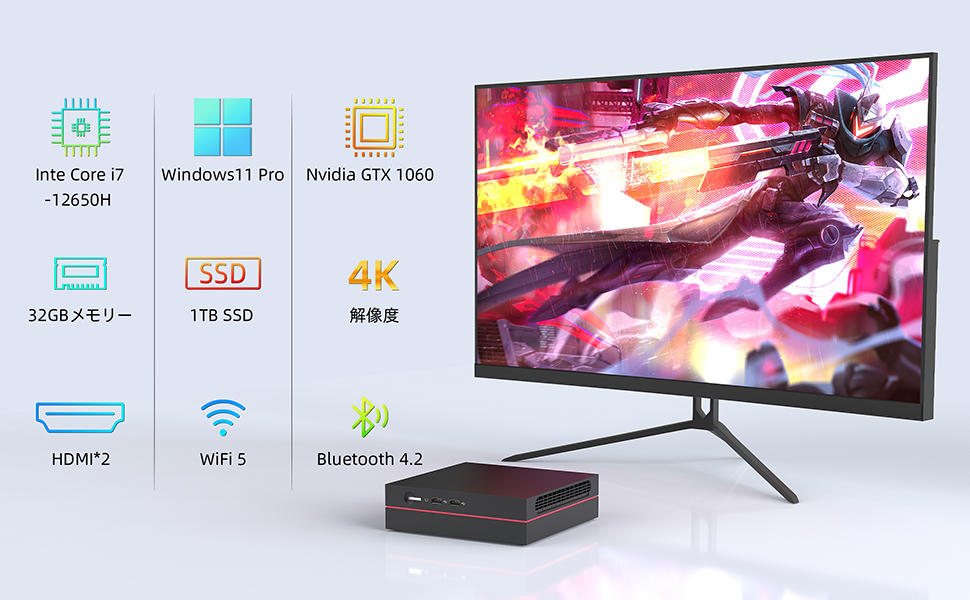 ミニPCAMD　Ryzen 7 7735HS+Radeon 680M Amazon.co.jp: ミニPC AMD Ryzen 7 7735HS/AMD Radeon 680M（8C