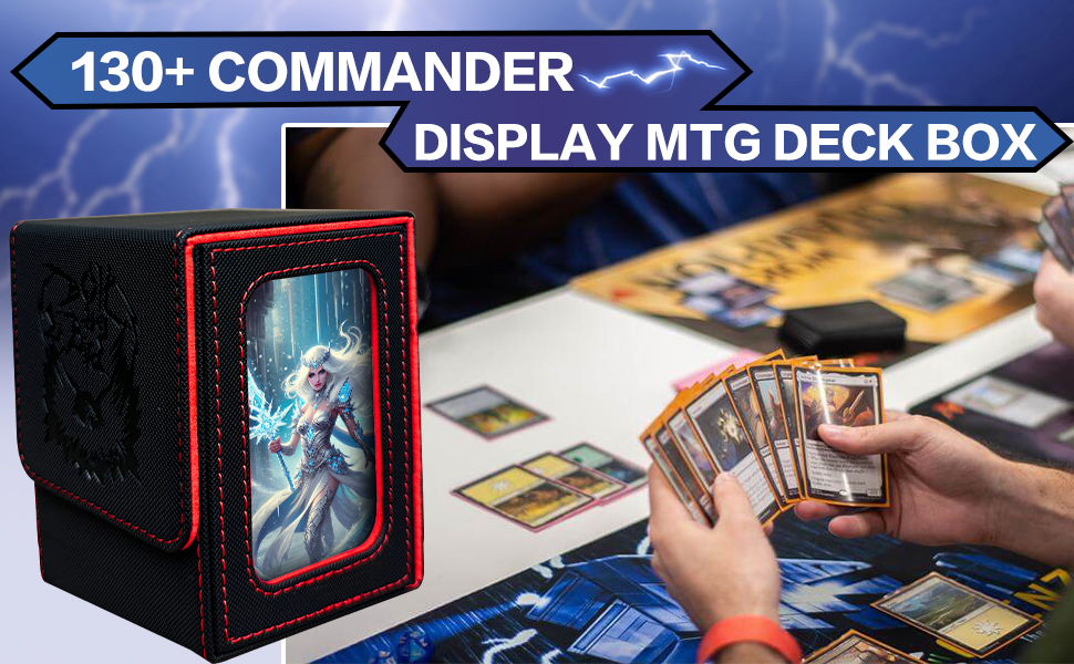 Magic: The Gathering Commander ボックス Amazon.com: PROMAXIBINDER MTG Commander Deck Box with 2