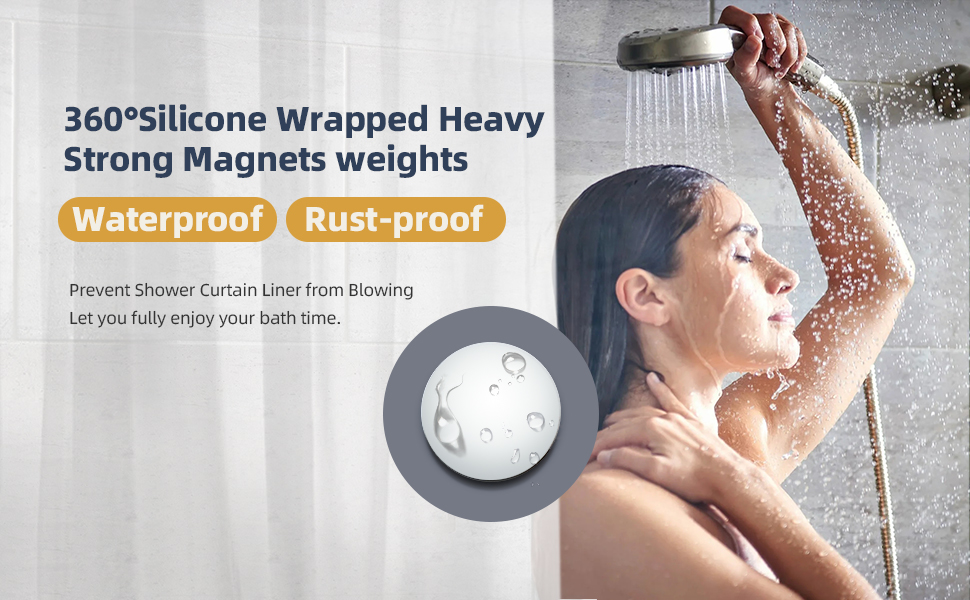 Shower curtain weights bottom 360 silicone covered heavy shower curtain magnets shower curtain weightsflag drapery weights for wind work