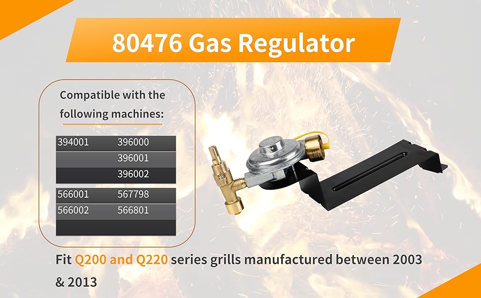 Upgraded 80476 Regulator Replacement for er Gas Grill