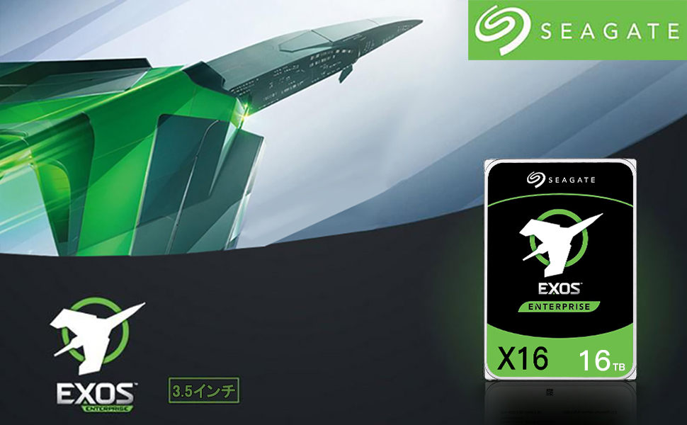 【整備済み品】シーゲイト HDD x16 16TB Amazon | 【整備済み品】シーゲイト HDD x16 16TB Exos,3.5