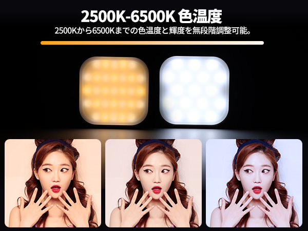30 LEDビデオライト - 防水、各種カメラ用、180フィート Amazon | L2 ミニ防水ビデオライト | ウランジ(Ulanzi) | 定常光