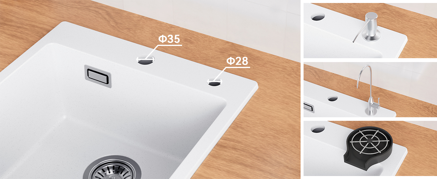 Superficie del fregadero