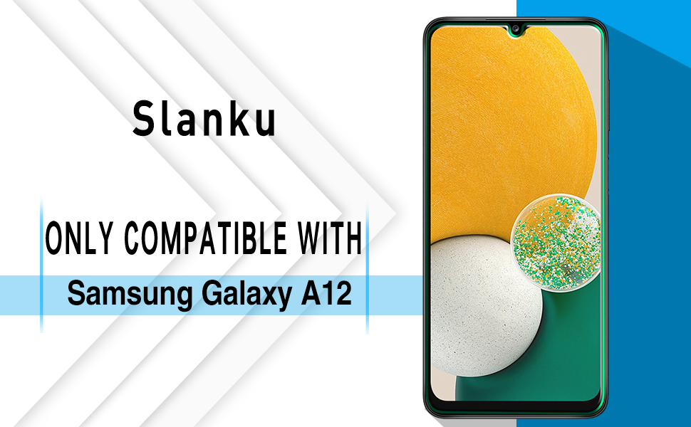 Slanku [3 Pack Screen Protector for Samsung Galaxy A13 / A13 5G / A12