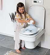 Kindsgut Toilettenaufsatz Wal für Kinder, kinderfreundliches Waldesign, in dezenten und modernen ...
