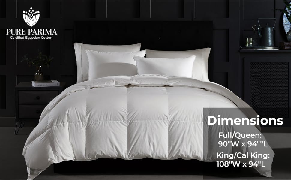 Pure Parima Down Alternative Comforter Duvet Insert All
