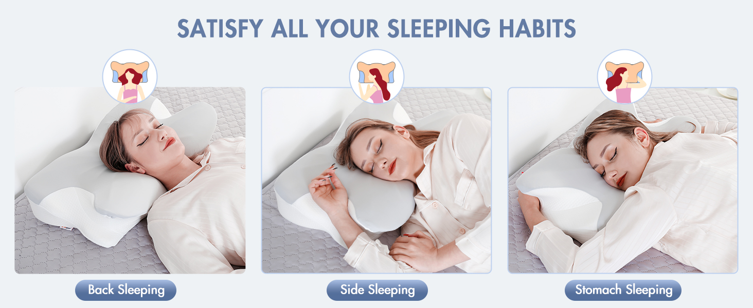 esign for Side, Back and Stomach Sleeper