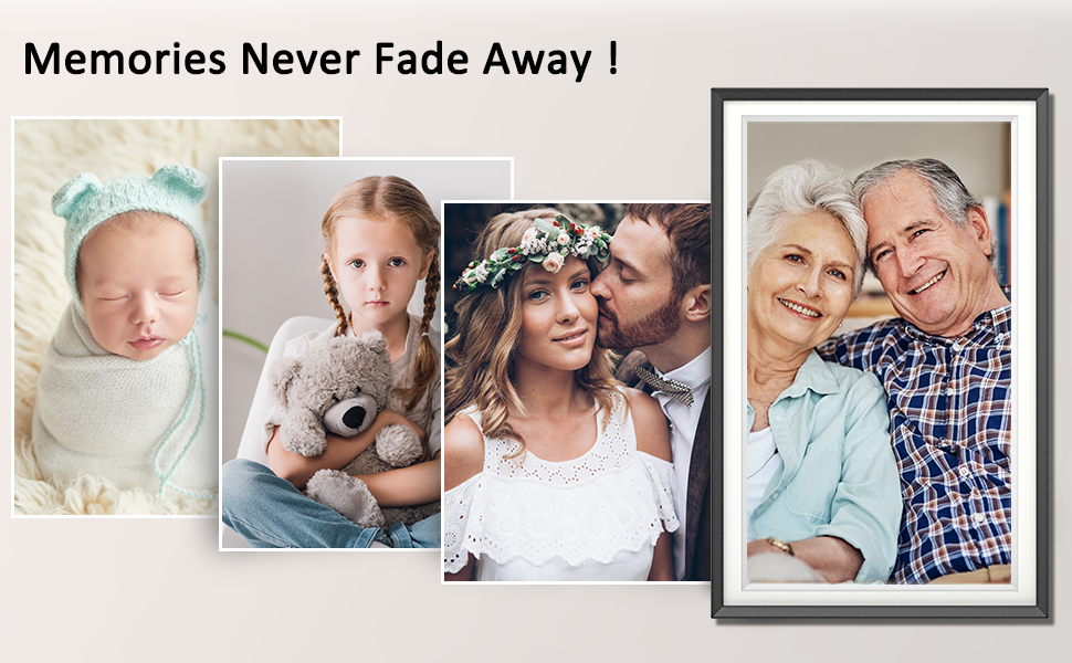 SAMMIX Digital Picture Frame,15.6 Inch 32GB Large WiFi
