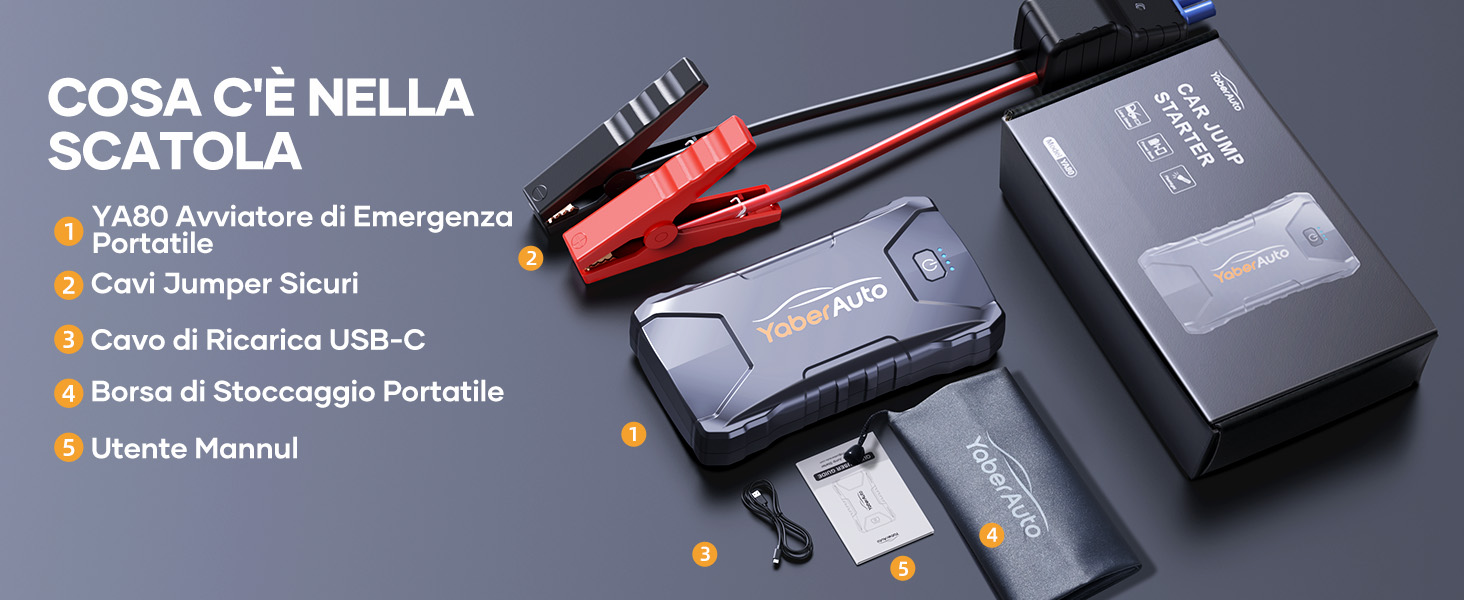 avviatore emergenza per auto