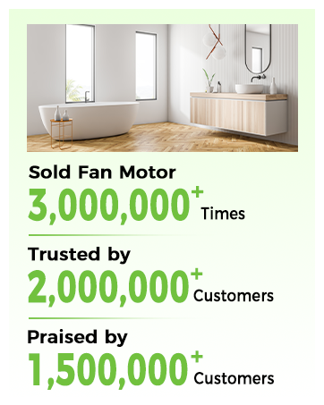 bathroom fan motor