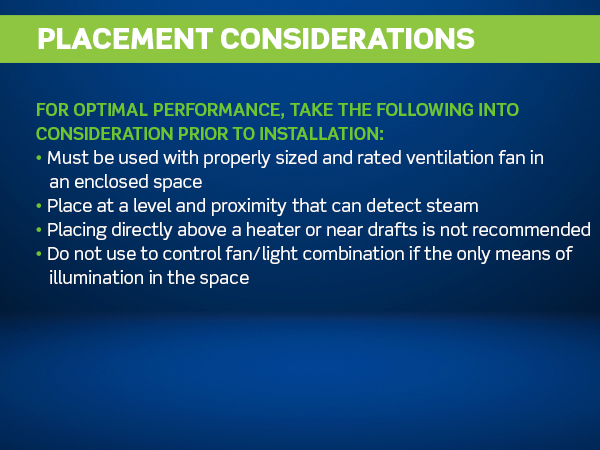 DHS05, humidity sensor, leviton