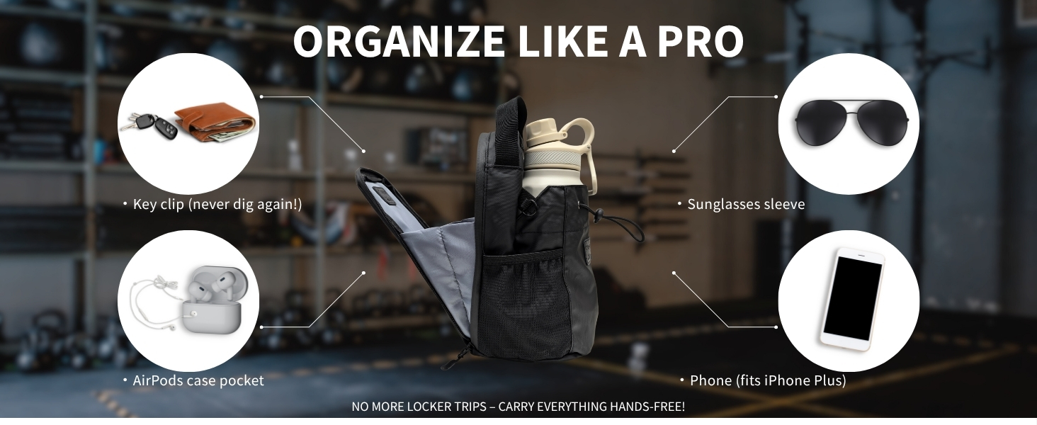 Magnetic Gym Bag