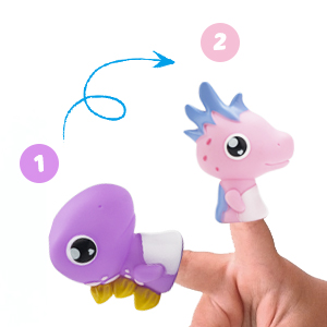 Dinosaur Finger Puppet