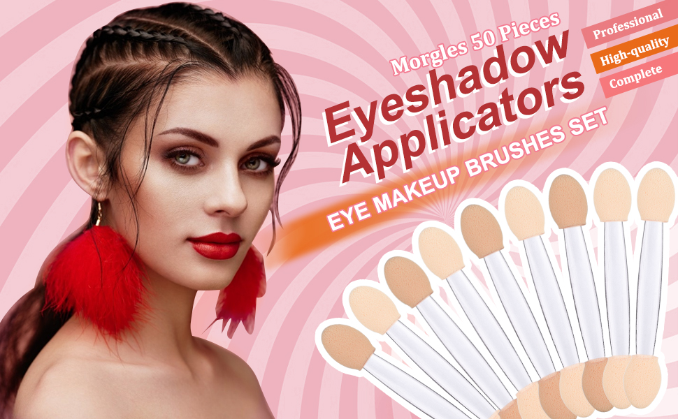 Eyeshadow Applicators, 50pcs Disposable Eyeshadow