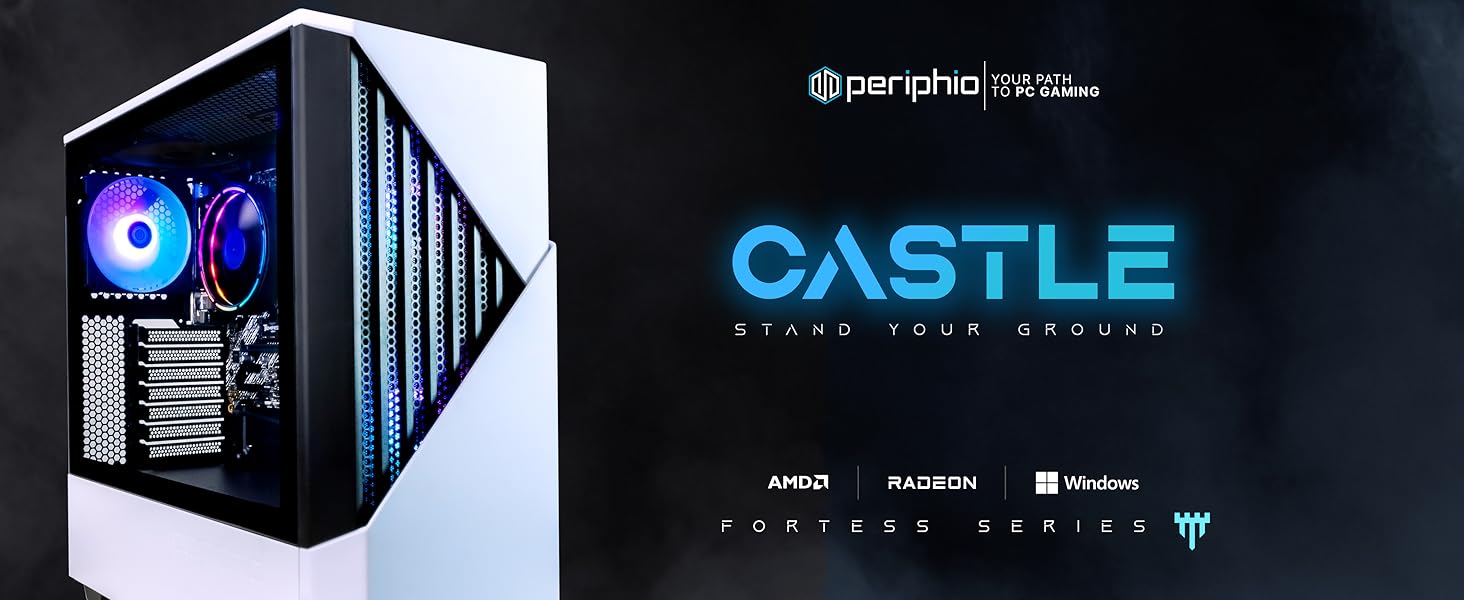 Periphio Castle Gaming PC | Fortress Series
