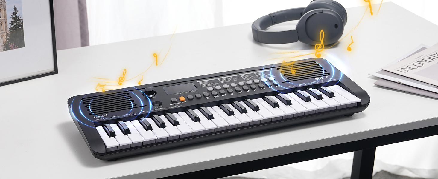 POGOLAB MK2 37 Mini Keys Keyboard Piano, Portable Small