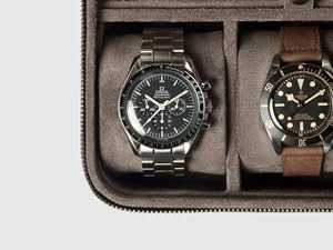 portable watch case for travel lux watch case for travel watch zipper case watch pouch case 2 watch