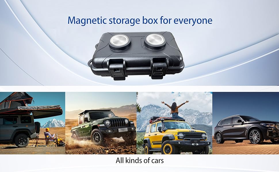Magnetic storage box for everyone