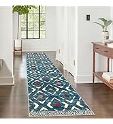 KILOCOCO Hallway Runner Rug 2'x8' Runners for Hallways Washable Runner Rug Non Slip Laundry Room ...