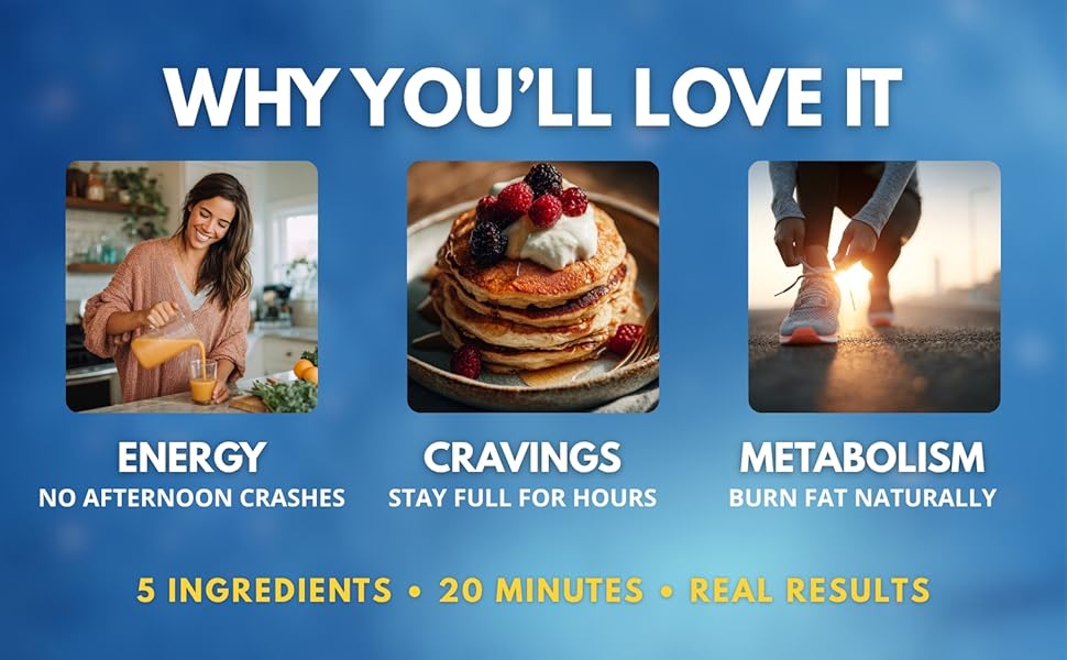 energy cravings metabolism 20 minutes recipes