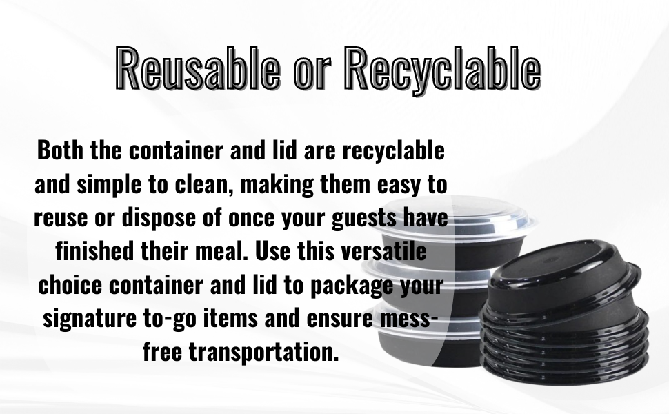 Reusable and Recyclable