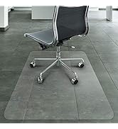 Dawsons Living PVC Office Floor Protector - Unrolled Chair Mat Suitable for Hard and Wooden Floor...