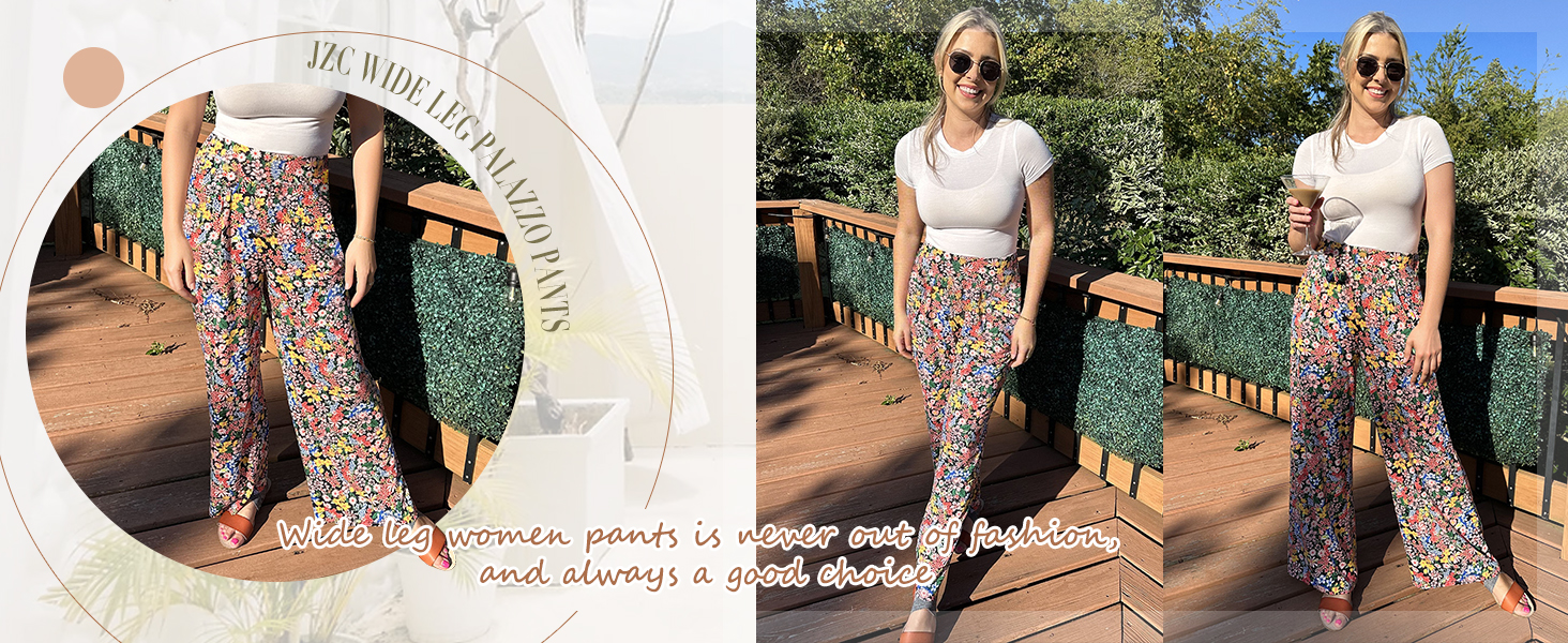 High waisted palazzo lounge pants