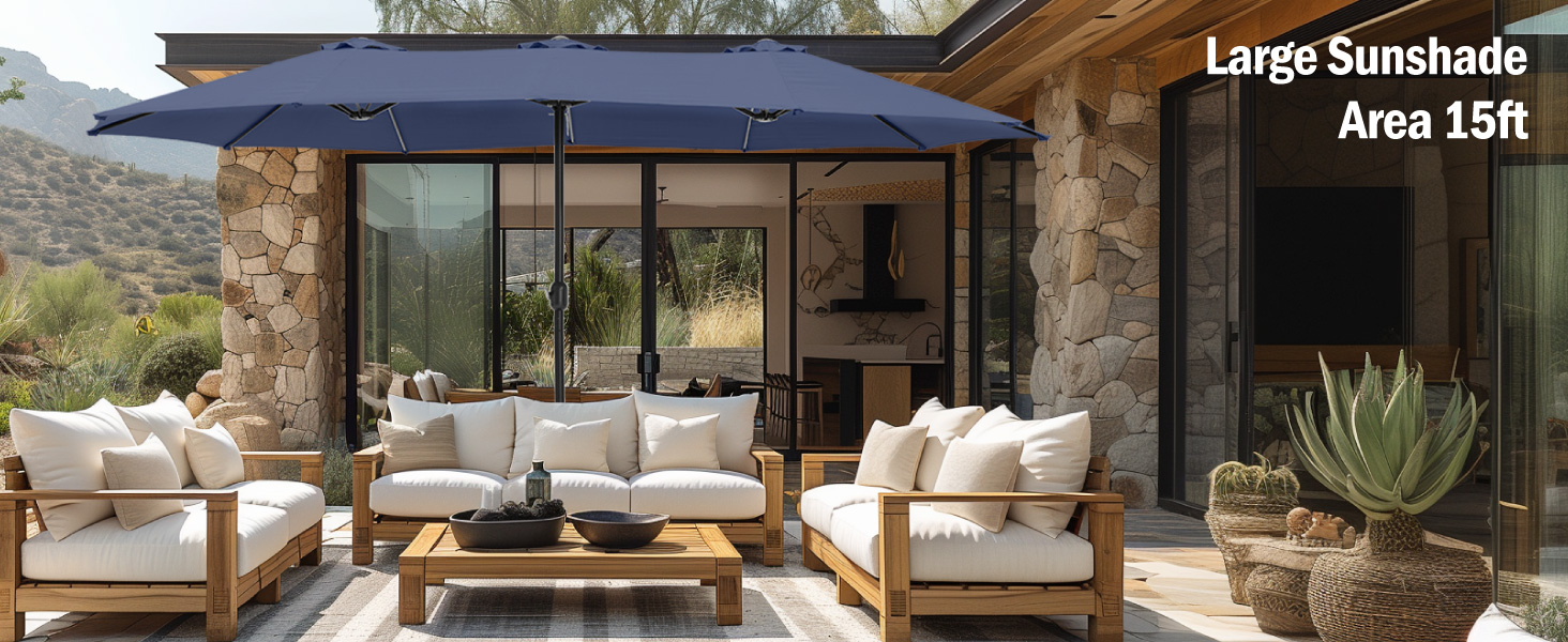 outdoor patio deck umbrellas