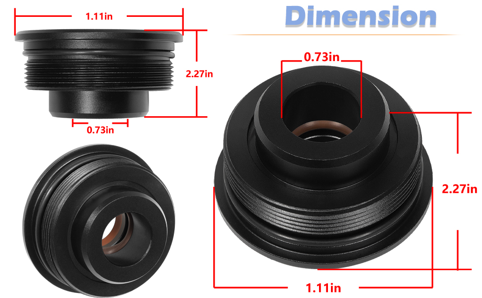 Amazon.com: johntruck Replace for 61A-43811-00-00 Tilt Cap/Gland