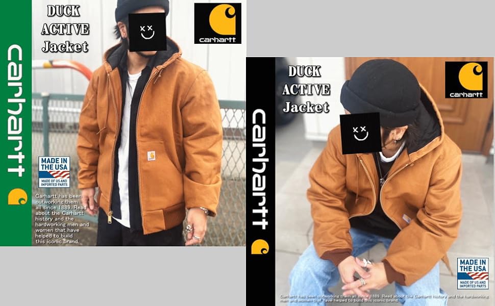 Amazon | [カーハート] Duck Active Jacket MADE IN USA ダック