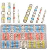 Feggizuli 200pcs Solder Seal Wire Connectors Heat Shrink Wire Connectors, Waterproof Solder Seal ...