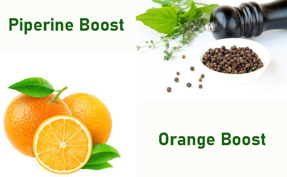 Ginger Turmeric Supplements, 100g/100 Shots of Turmeric Ginger Powder