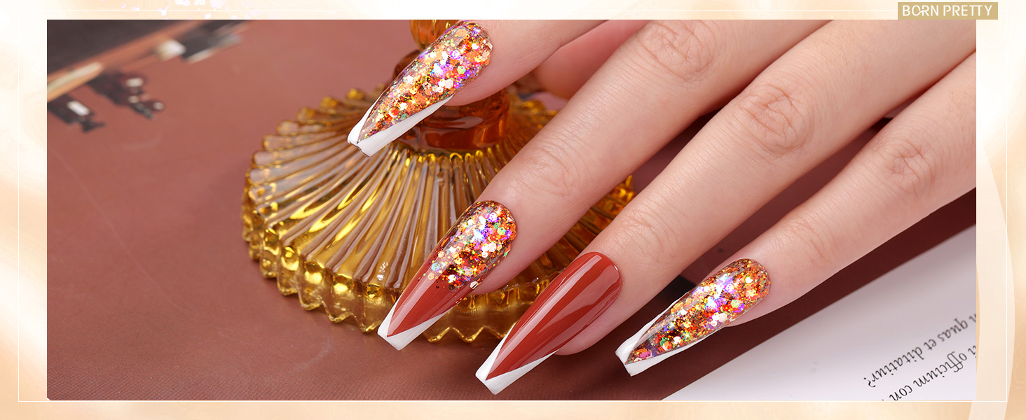 Glitter Sequins Gel Nail Polish