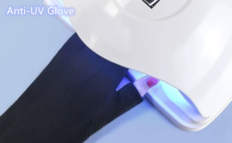 Nail Art Anti-UV Glove