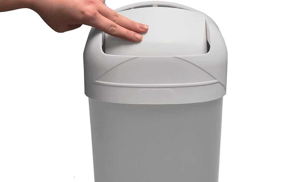 Camco 3Quart RV Mount Trash Can Easy to Install Ideal for