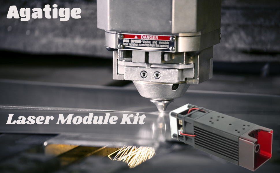 Modulo Laser 20W Per CNC 3018 - Incisione A Punti Compressi, 5500mW, Compatibile Con Macchine Fai-Da-Te