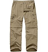 Winebox Walking Hiking Trousers Mens, Convertible Zip Off Lightweight Quick Dry Breathable Cargo ...