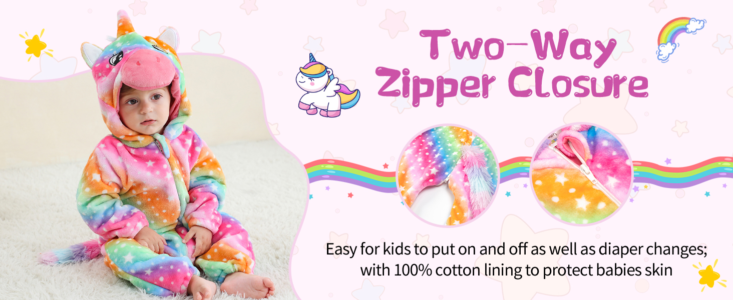 tow way zipper