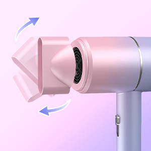 Hair Dryer, Foldable Fast Ionic Hair Dryer with Concentrator