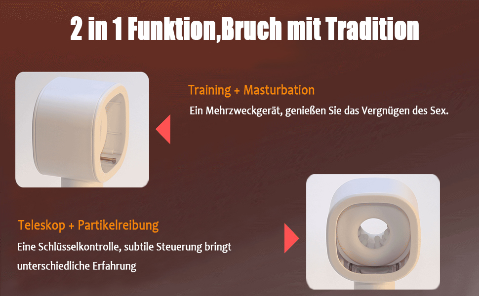 Elektrischer Masturbator Cup Mann Handfrei