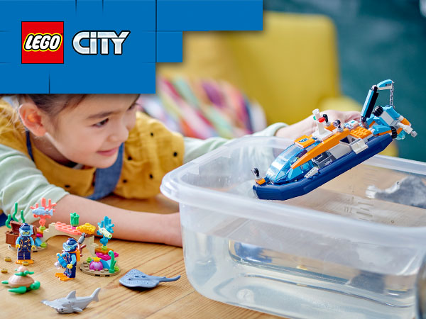 Amazon.co.jp: レゴ(LEGO) シティ 探査ダイビングボート