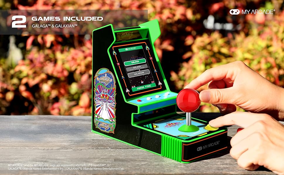 Amazon.com: My Arcade New Galaga Red Joystick Player