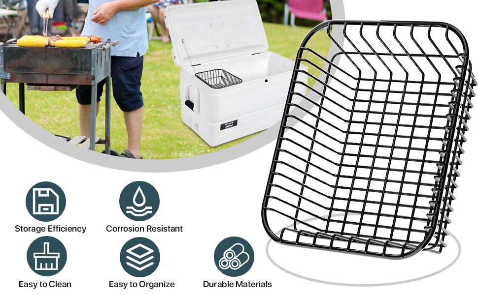 Coolers Replacement Wire Basket for Igloo 70/72/94 Qt