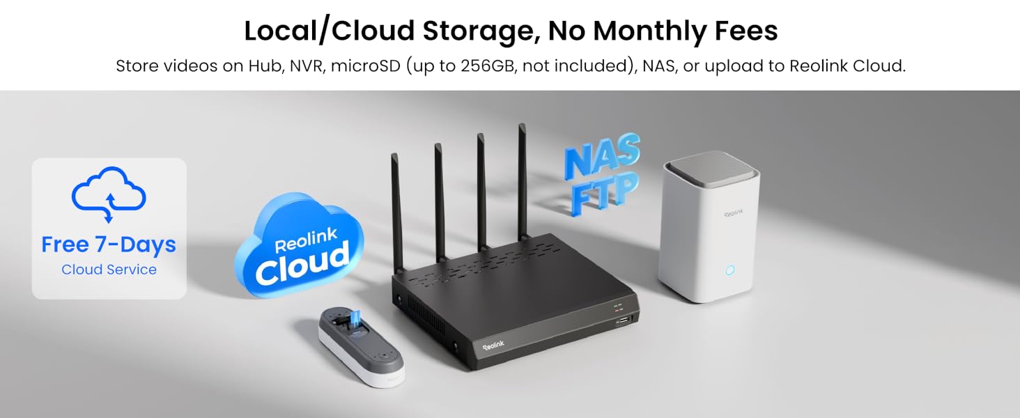 REOLINK Wireless 2K Battery Video Doorbell Camera